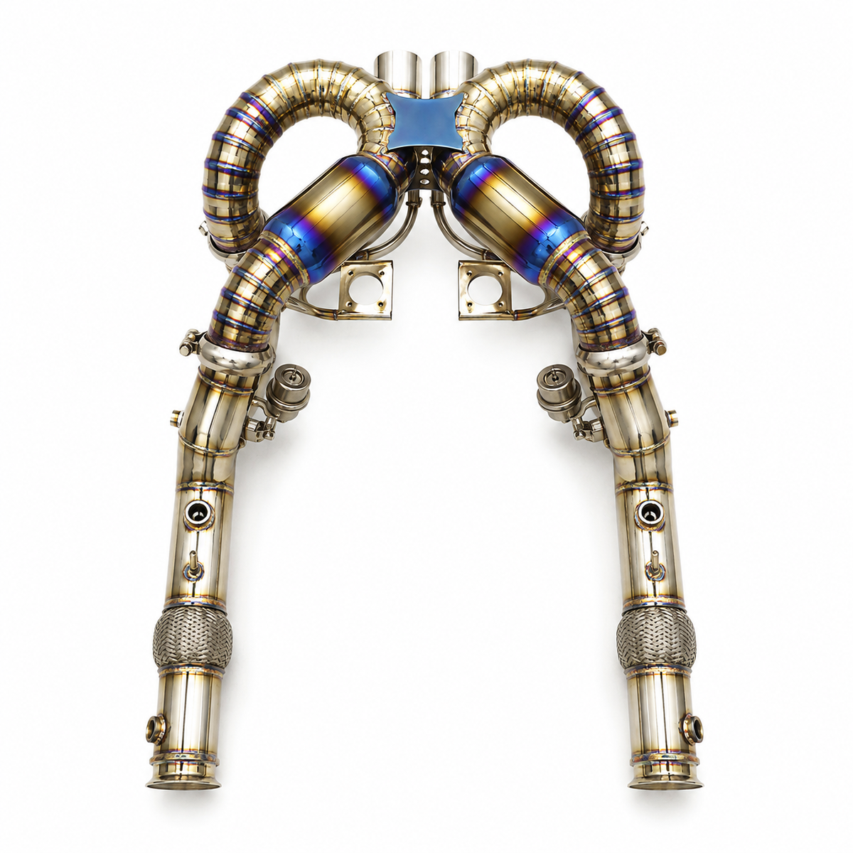 F1 Titanium Exhaust System for Lamborghini Murcielago LP620 LP640 LP670 V12 6.2 by Stratec Systems