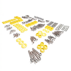 ZSPEC "Stage 3" Dress Up Bolts® Fastener Kit for '11-14 Ford Mustang V6 S197, Stainless & Billet