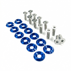 ZSPEC Fenders/Bumper/Hood Latch Kit, Mustang Fox-Body, Stainless & Billet