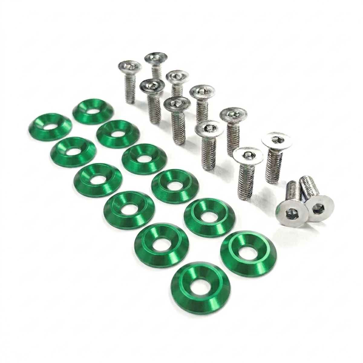 ZSPEC Fenders/Bumper/Hood Latch Kit, Mustang Fox-Body, Stainless & Billet