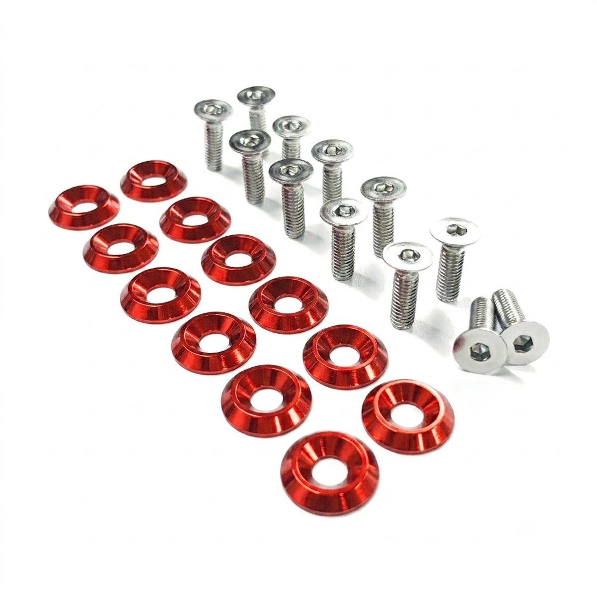 ZSPEC Fenders/Bumper/Hood Latch Kit, Mustang Fox-Body, Stainless & Billet