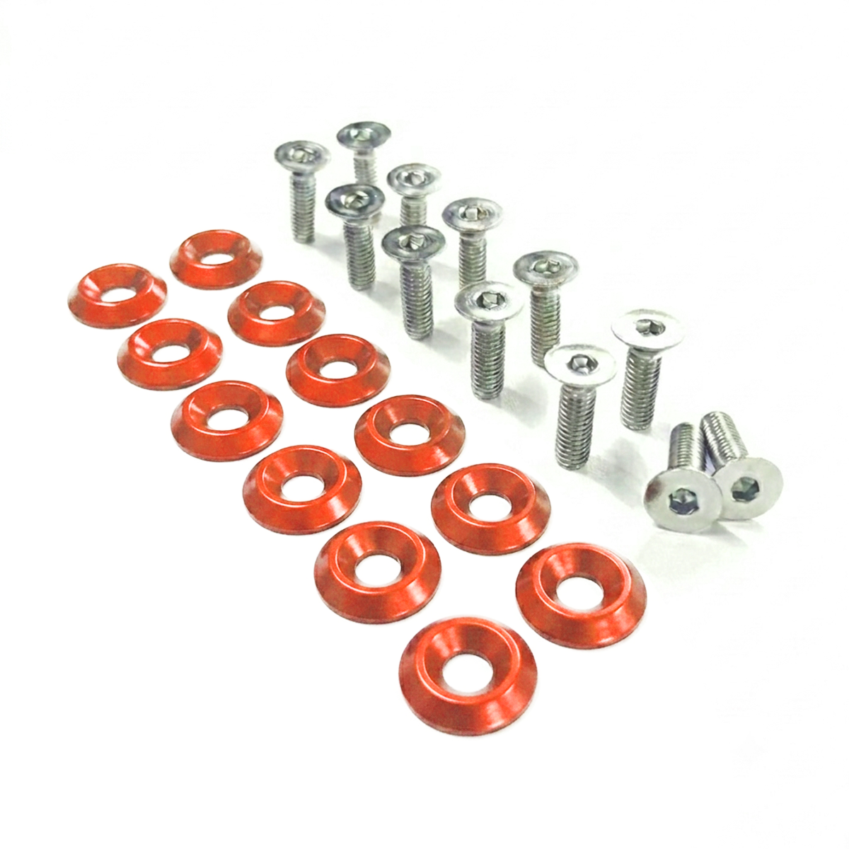 ZSPEC Fenders/Bumper/Hood Latch Kit, Mustang Fox-Body, Stainless & Billet