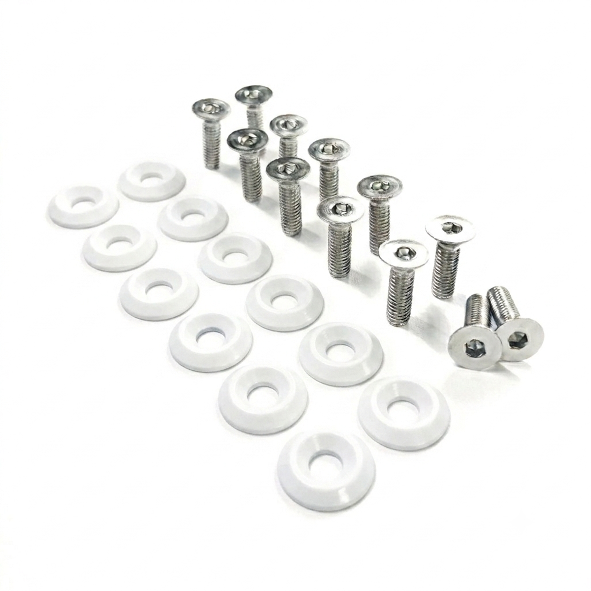 ZSPEC Fenders/Bumper/Hood Latch Kit, Mustang Fox-Body, Stainless & Billet
