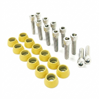 ZSPEC Valve Covers Fastener Kit for '87-93 Ford Mustang V8 Fox-Body, Stainless & Billet