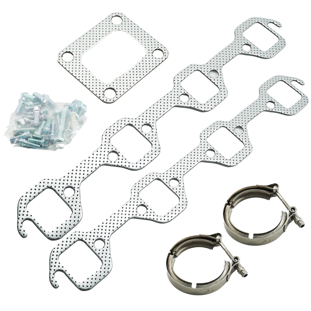 5.0L V8 T4 Turbo Manifold Kit For 1979-1993 Ford Mustang Hot Parts 304ss - Bull Boost Performance