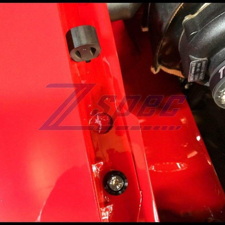 ZSPEC Fenders/Bumper/Hood Latch Kit, Mustang Fox-Body, Stainless & Billet