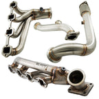 5.0L V8 T4 Turbo Manifold Kit For 1979-1993 Ford Mustang Hot Parts 304ss - Bull Boost Performance