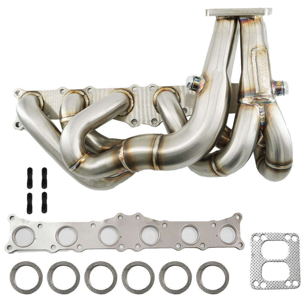 T3 T4 Top Mount Twin Scroll Single Turbo Exhaust Manifold N54 135i 335i 535i Z4 - Bull Boost Performance