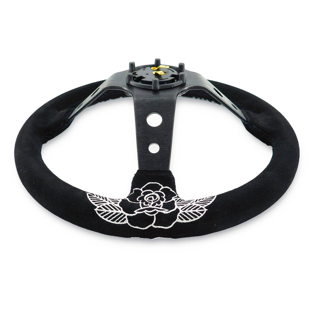 BW Rose Steering Wheel Short Hub Adapter Kit For Acura Honda Accord Civic CR-Z RSX - Bull Boost Performance