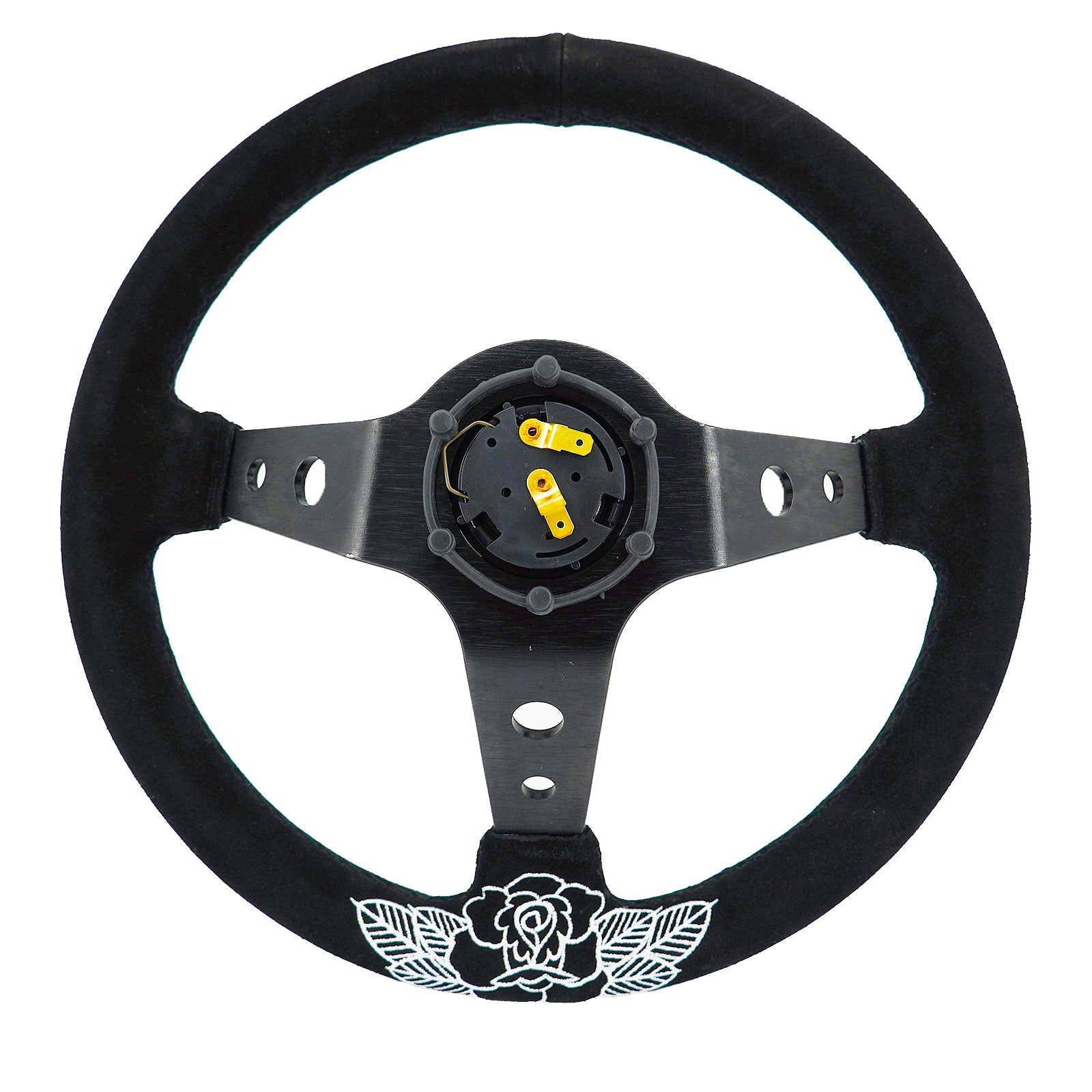BW Rose Steering Wheel + Hub Adapter Kit For Toyota Pickup, Corolla, 4Runner, MR2, Camry - Bull Boost Performance