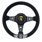 BW Rose Steering Wheel + Hub Adapter Kit For 96-06 Civic Prelude, S2000, Accord, RSX - Bull Boost Performance