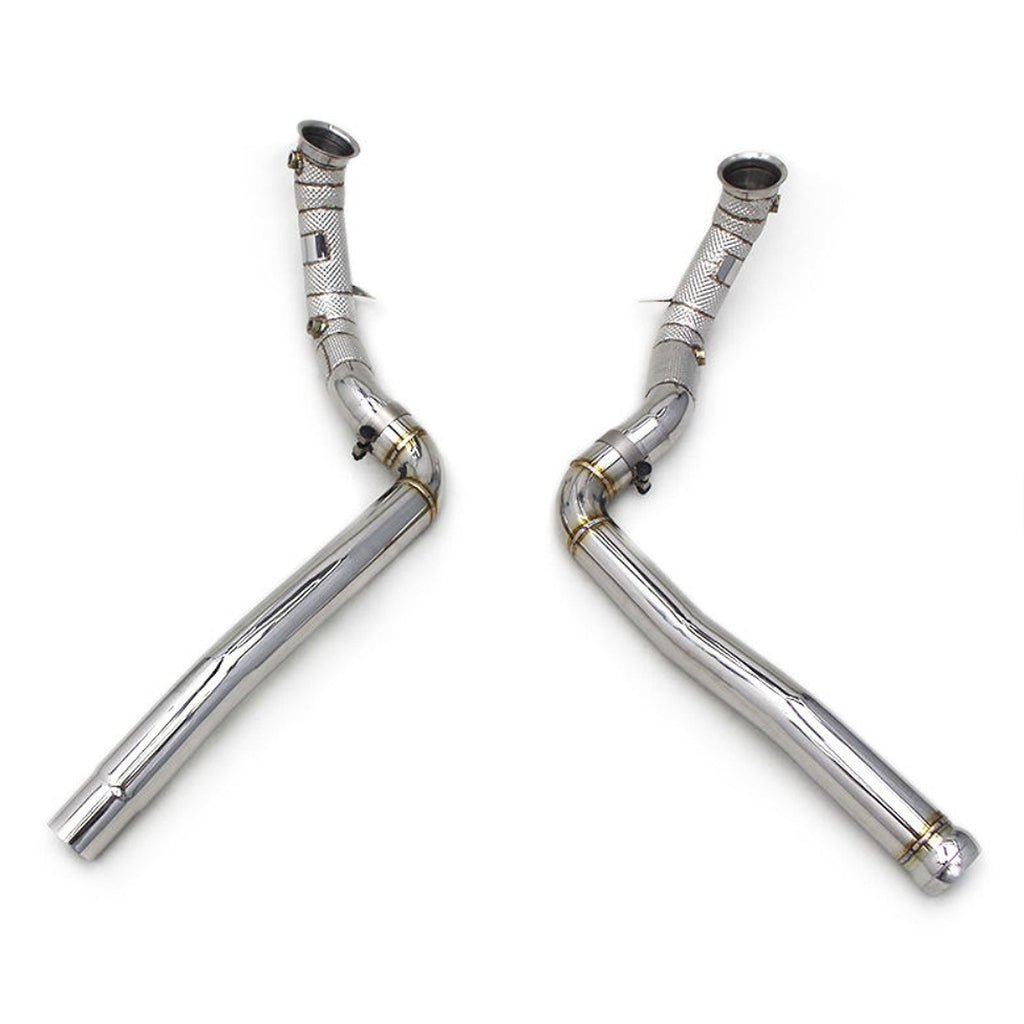 Catless Race Stainless Downpipe for Mercedes Benz AMG GT63 GT63S 4.0T - Bull Boost Performance