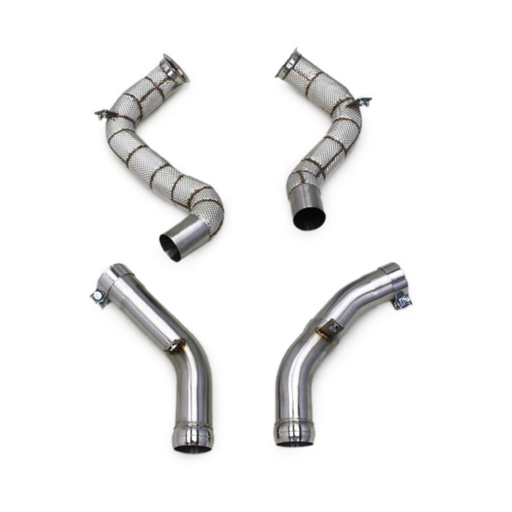 Catless Race Stainless Downpipe for Mercedes Benz AMG GT63 GT63S 4.0T - Bull Boost Performance