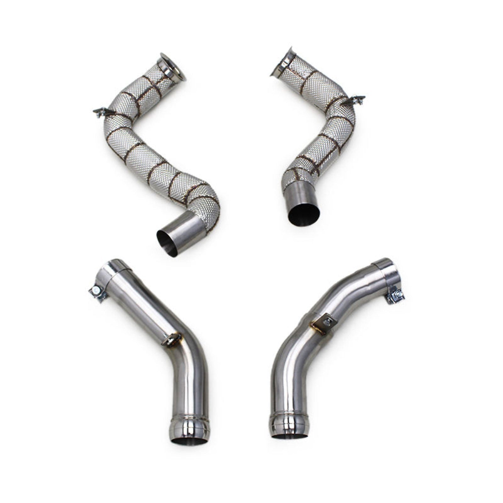 Catless Race Stainless Downpipe for Mercedes Benz AMG GT63 GT63S 4.0T - Bull Boost Performance