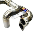 High Flow Titanium Catback Exhaust System for Ferrari 360 Modena Spider F360 3.6L - Bull Boost Performance