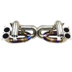 High Flow Titanium Catback Exhaust System for Ferrari 360 Modena Spider F360 3.6L - Bull Boost Performance