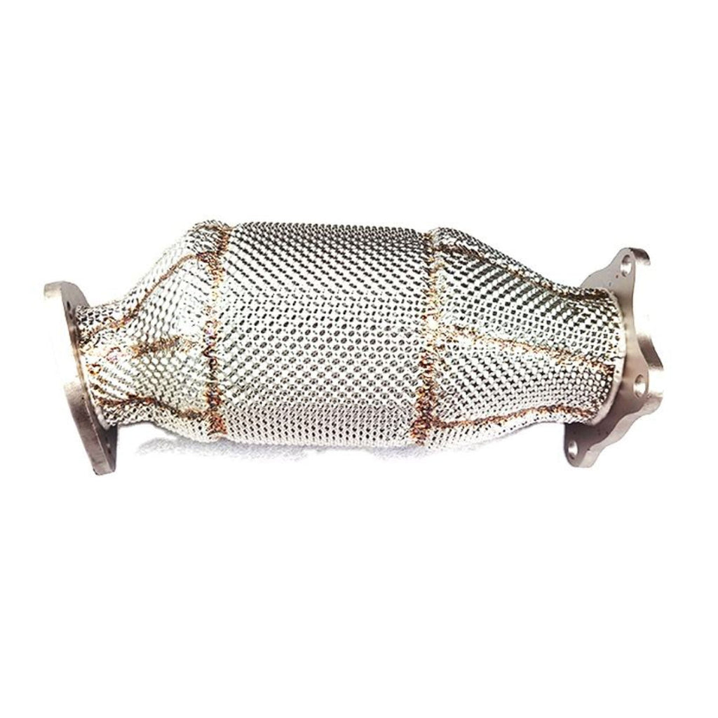 Single OEM Stainless Exhaust Downpipe for A4 A5 Q5 B9.5 2.0T - Bull Boost Performance