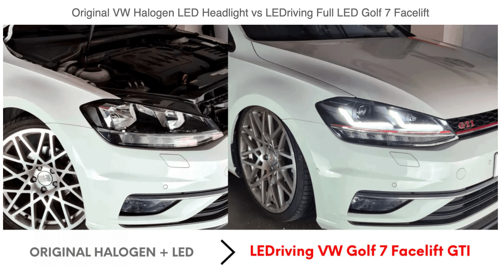 OSRAM LEDriving® Golf 7 VII Facelift 2017-2020 Full LED headlight GTI