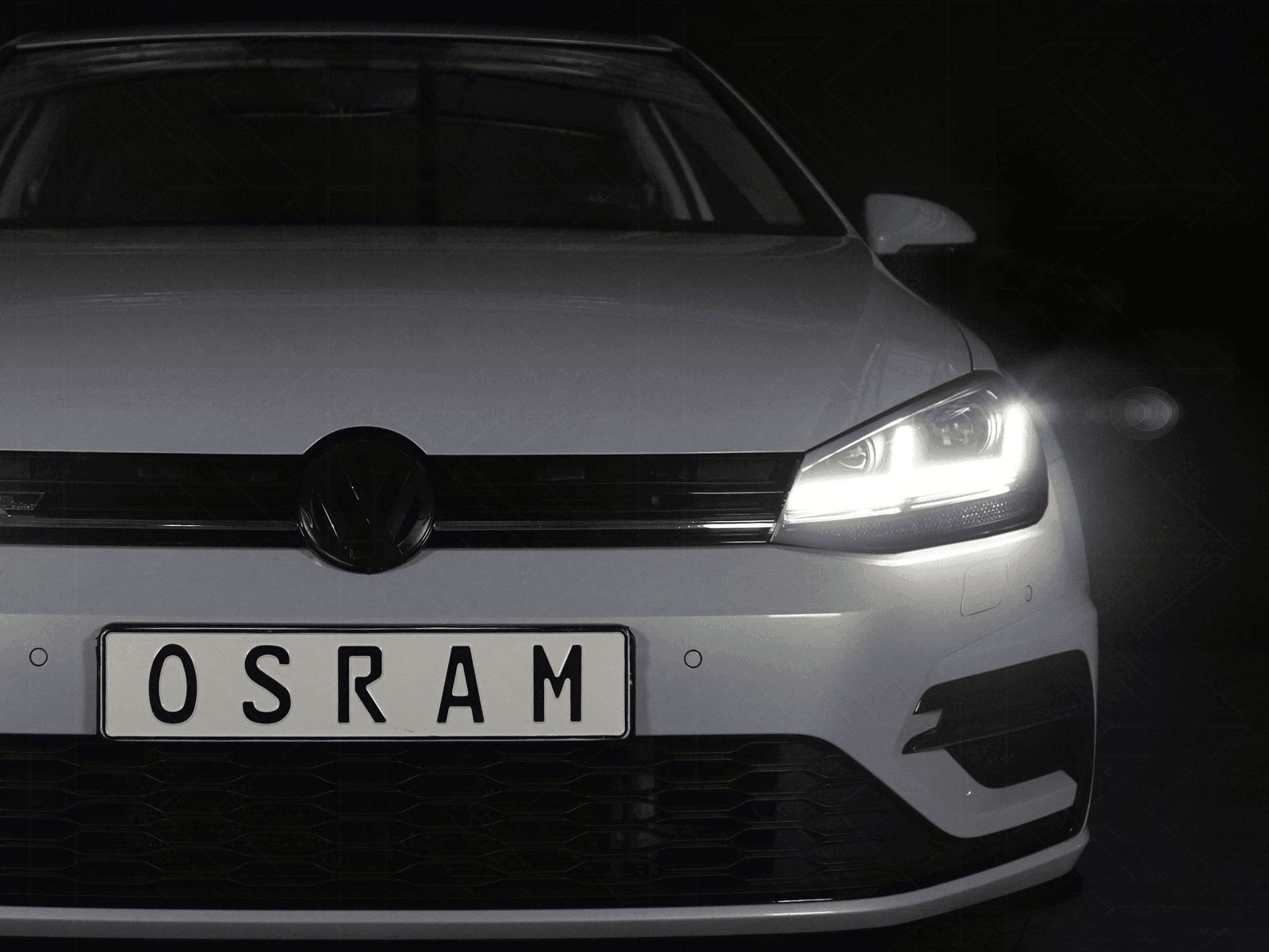 OSRAM LEDriving® Golf 7 VII Facelift 2017-2020 Full LED headlights BLACK