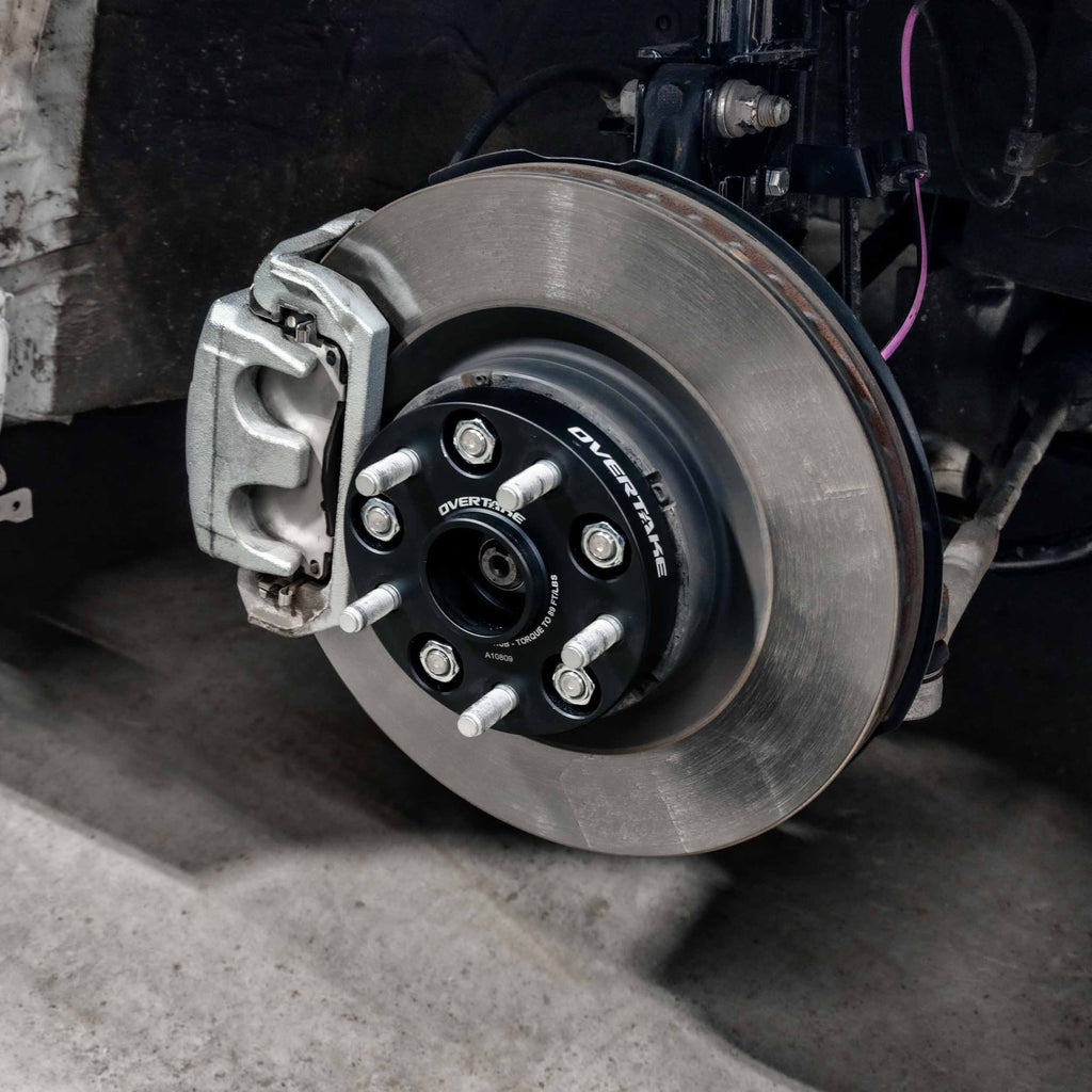 OVERTAKE Wheel Spacers - Pair - 25mm 5x114.3 - Subaru 2015-2026 WRX, 2005-2021 STI, and more