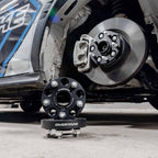 OVERTAKE Wheel Spacer Adapters - Pair - 25mm 5x100 to 5x114.3 - Subaru 2002-2014 WRX, 2004 STI, 2013-2026 BRZ/GR86, and more