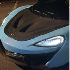 P1 Style Carbon Fiber Front Hood for McLaren 540C 570S 570GT 600LT - Bull Boost Performance