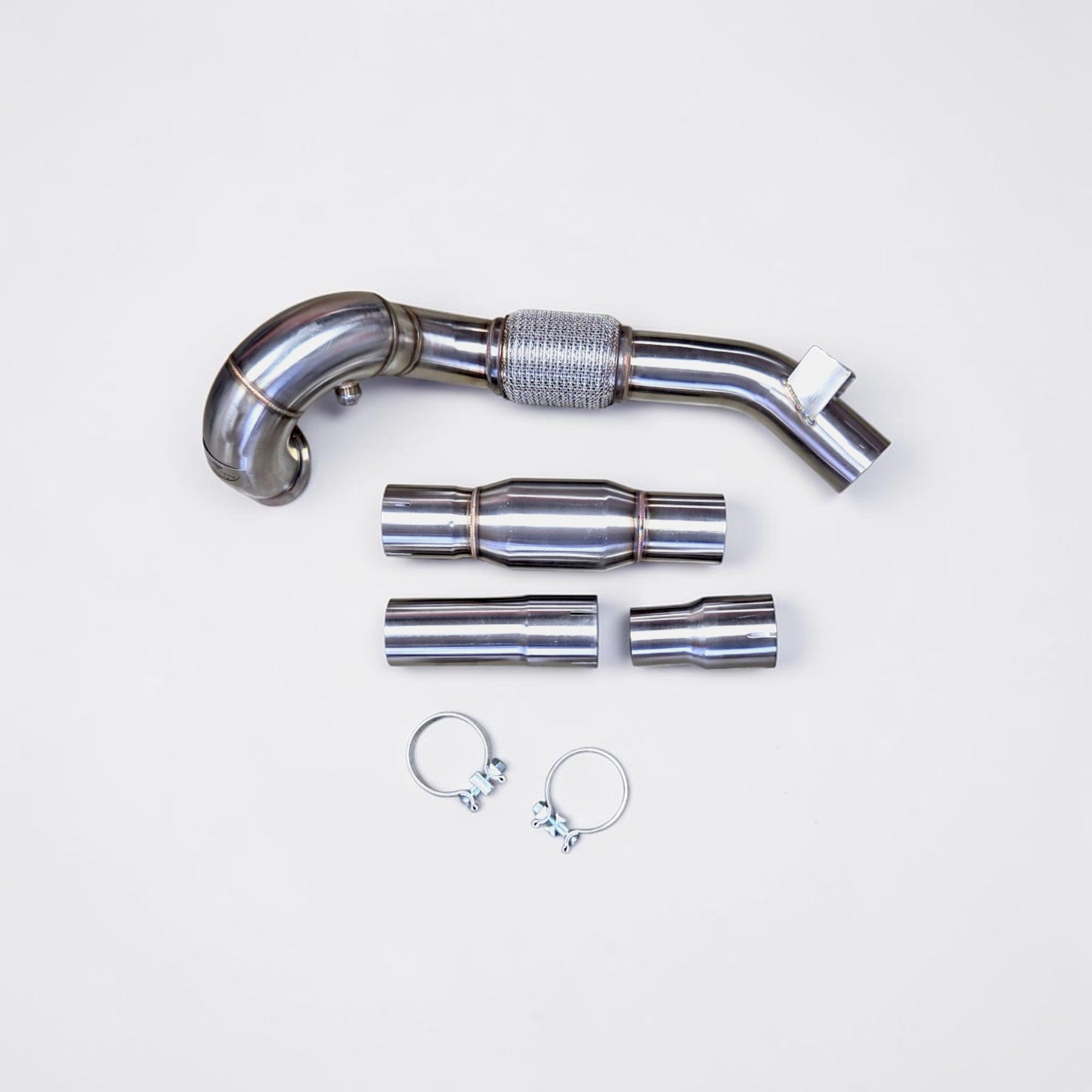 2.0T FWD Audi 8V A3 Race Downpipe (Catless & Catted)