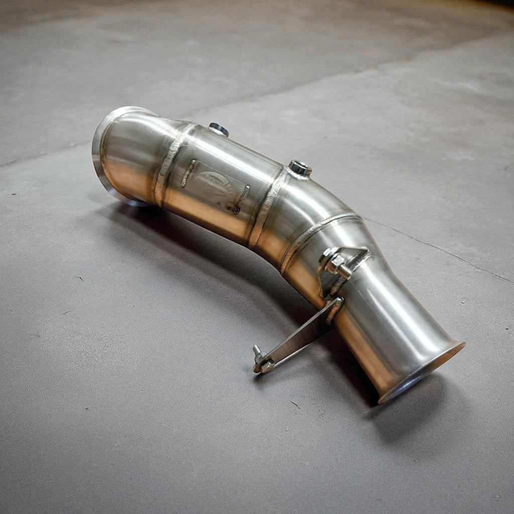 4 Inch N55 Racing Downpipe For BMW 335i, 435i, M2, M135i, M235i (EWG & PWG)