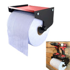 Heavy Duty Metal Blue Roll Holder Wall Mounted Galvanized Paper Towel Dispenser - Bull Boost Performance