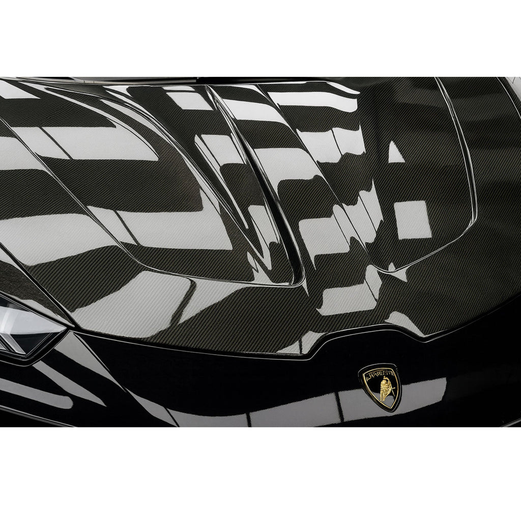 P Style Dry Carbon Fiber Front Bonnet Hood for Lamborghini Huracan LP580 LP610 EVO - Bull Boost Performance
