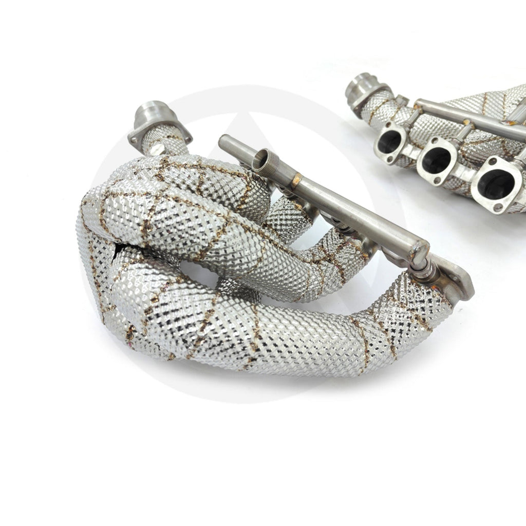 High Performance Stainless Exhaust Manifold Header for Ferrari 360 Modena Spider F360 3.6L - Bull Boost Performance
