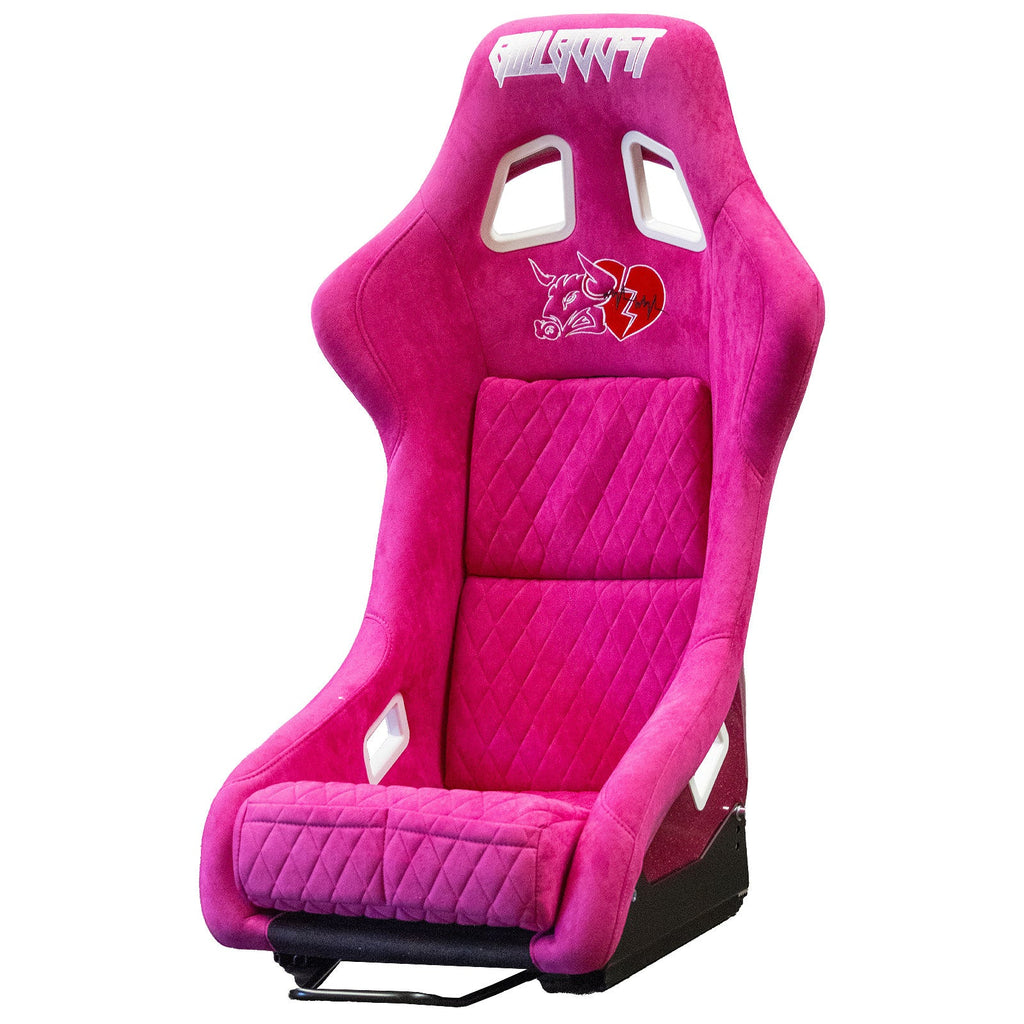 Bull Boost Adjustable Racing Lowered Ultra Max Bucket Seat w/ Seat Rails - Bull Boost Performance