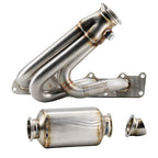 For Polaris Slingshot Lightweight Race Muffler Manifold Exhaust System 304ss - Bull Boost Performance