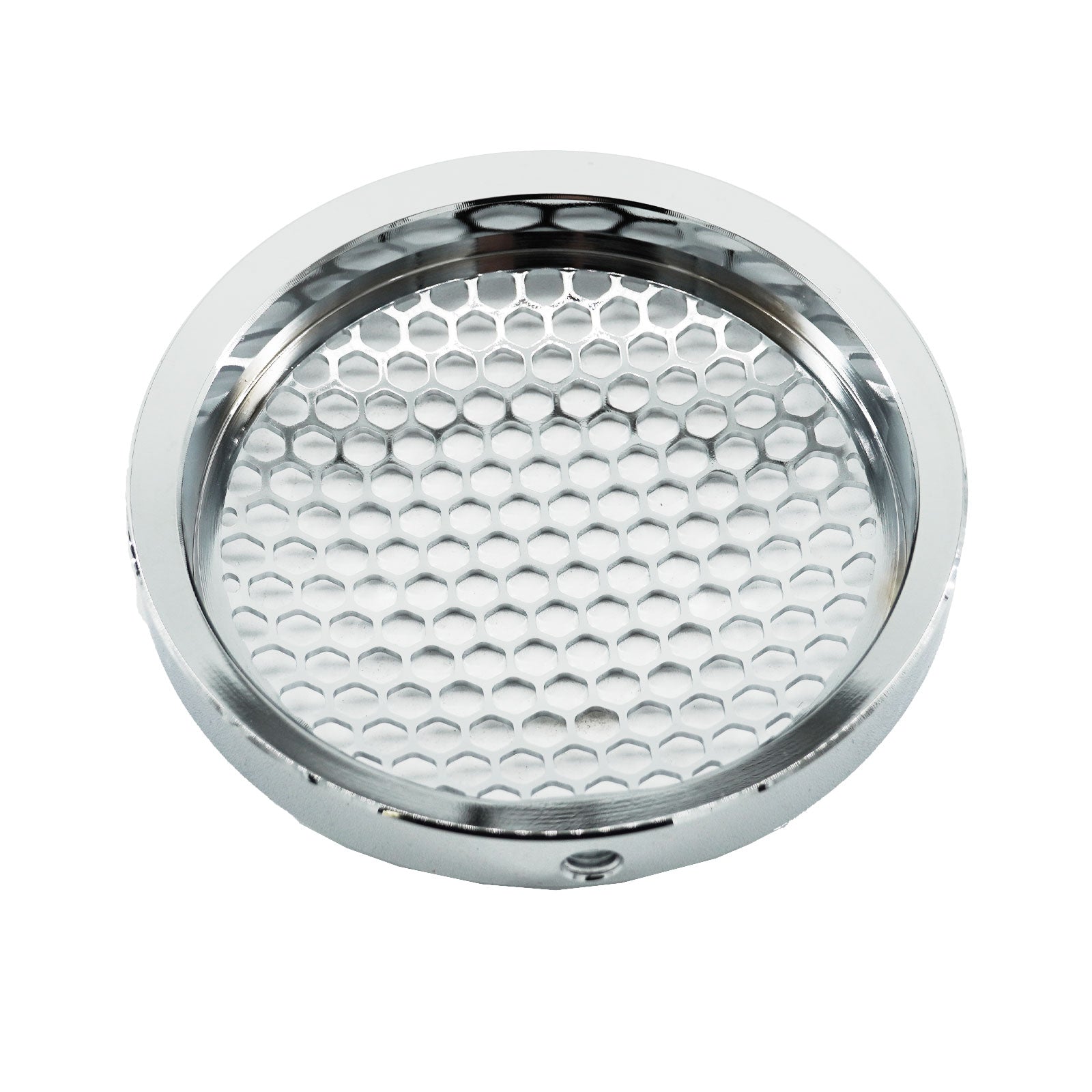 Polished Billet 4" Inch Turbo Inlet Guard Velocity Stack Adapter Bellmouth Intake Hex - Bull Boost Performance