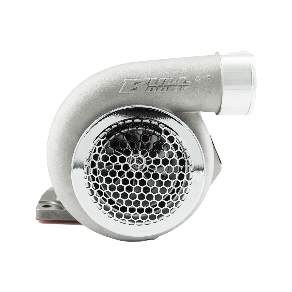 Billet 4" Inch Turbo Inlet Guard Velocity Stack Adapter Bellmouth Intake Hex - Bull Boost Performance
