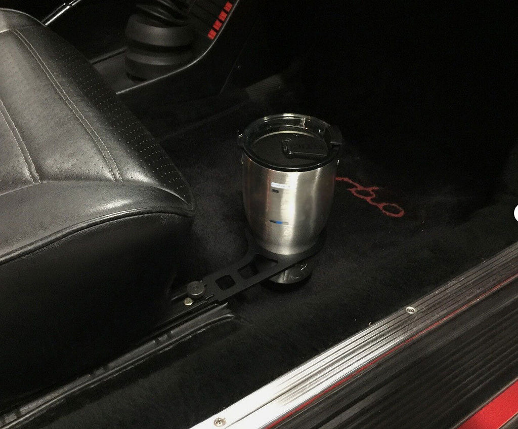 Seat Rail Cup Holder Bracket For 68-98 Porsche 911 - Bull Boost Performance