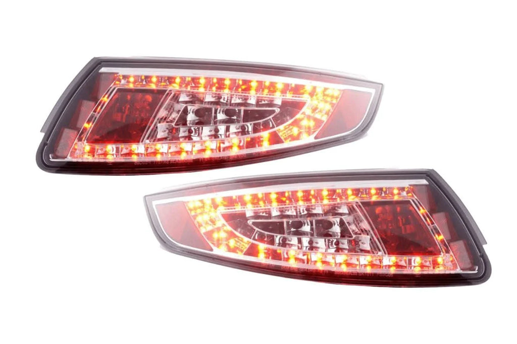 Porsche 911 (997) Chrome/Clear LED Tail Lights (2005-2009)