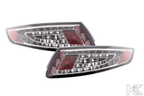 Porsche 911 (997) Chrome/Clear LED Tail Lights (2005-2009)