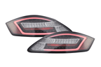 Porsche Boxster/Cayman (987) Black Clear LED Taillights(2004-2009)