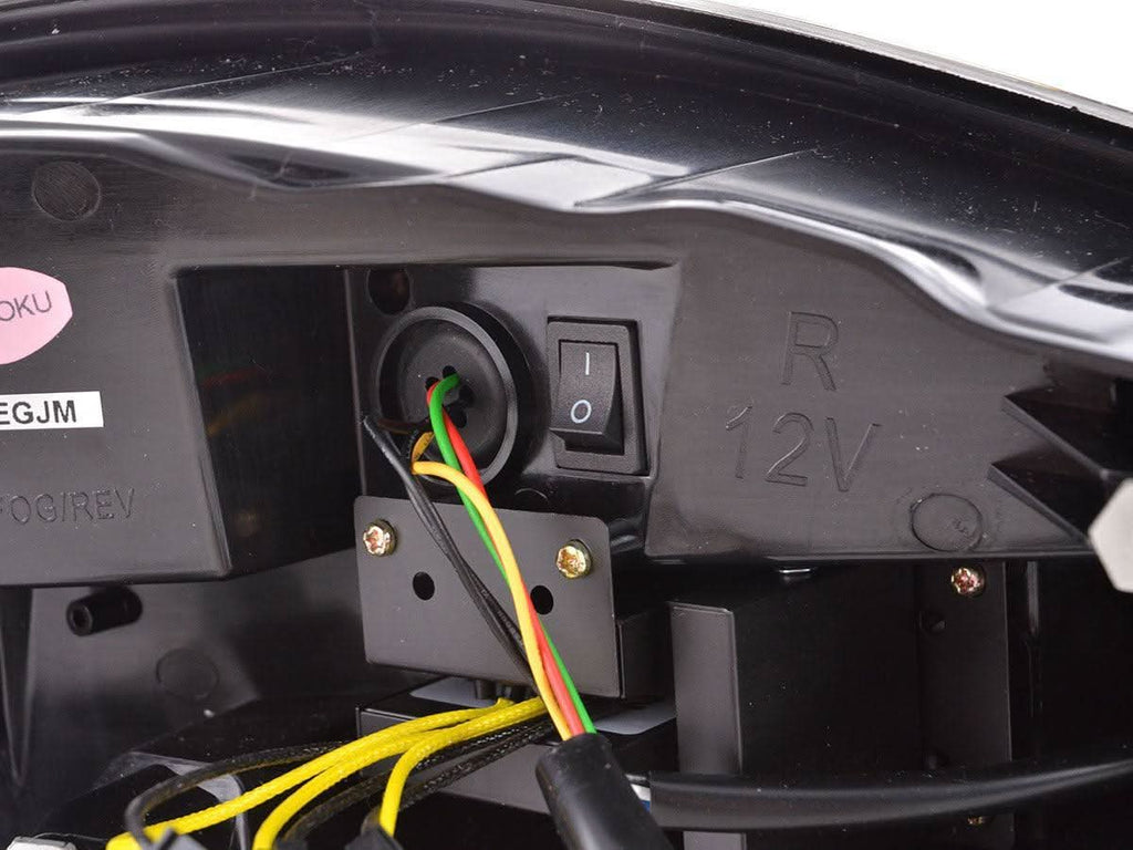 Porsche Boxster/Cayman (987) Black Clear LED Taillights(2004-2009)
