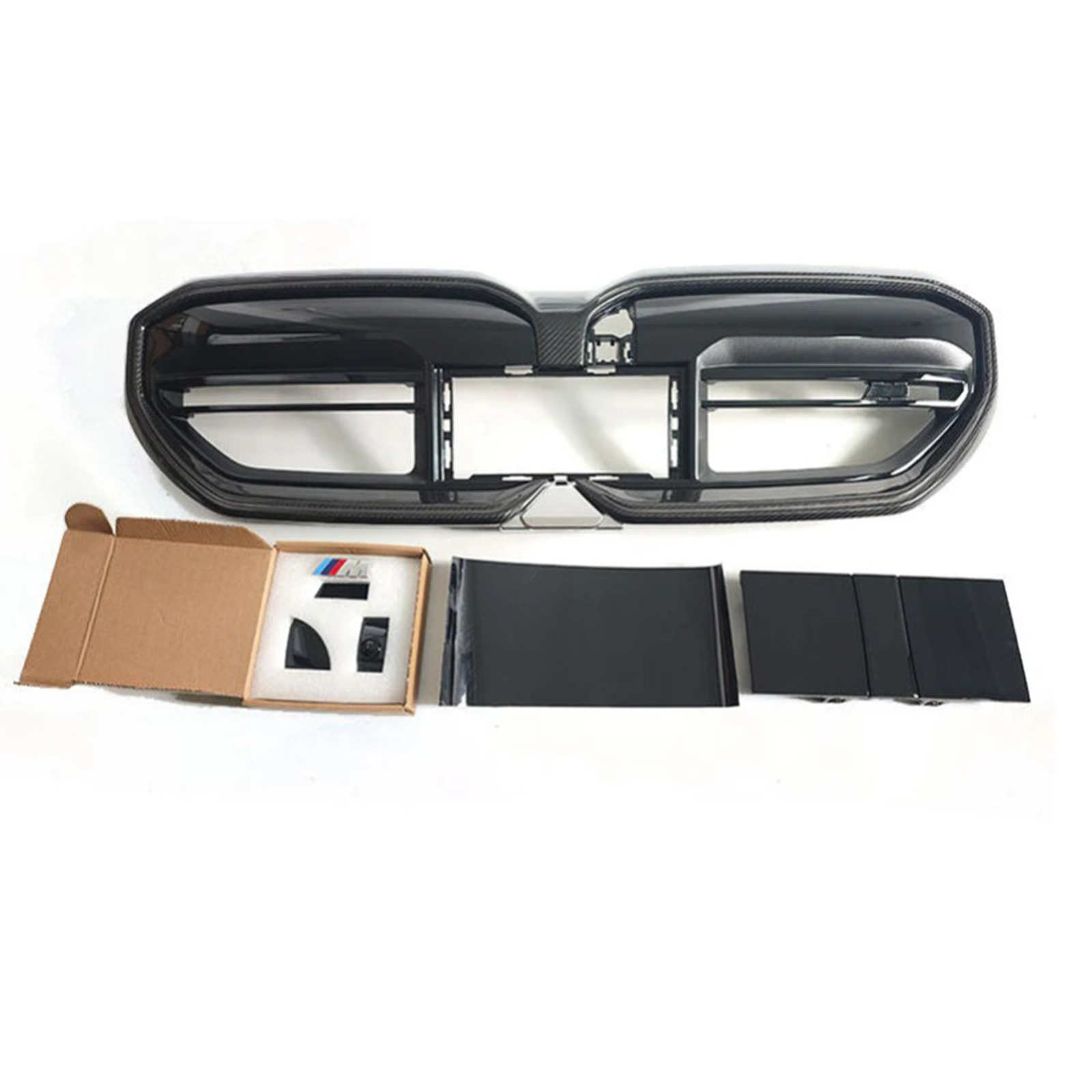 Dry Carbon Fiber Front Grille for BMW G90 M5 G60 G61 5 Series - Bull Boost Performance