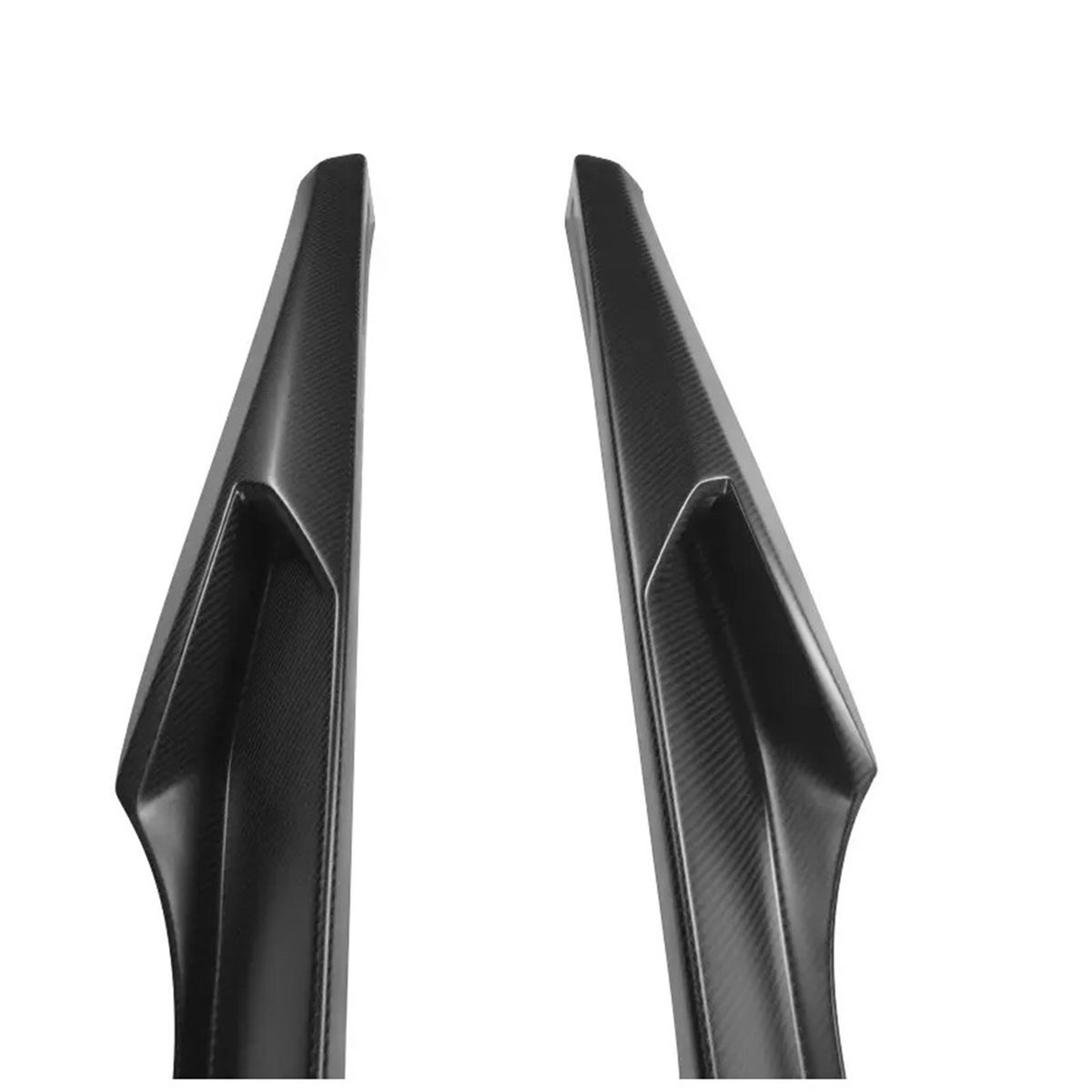 488 Carbon Fiber N Style Side Skirts for Ferrari 488 by Stratec Systems