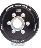3.60" 6 Rib ZPE GripTec 2pc Vortech YSi/JT/V3 L3 Black Pulley & Hub Kit