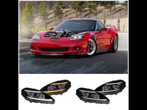 Morimoto 2005-2013 C6 Corvette Morimoto XB EVO (Hybrid White DRL Only) LED Headlights NEW