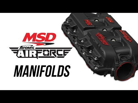 MSD Ignition 2701- MSD Atomic AirForce Intake Manifold LS7
