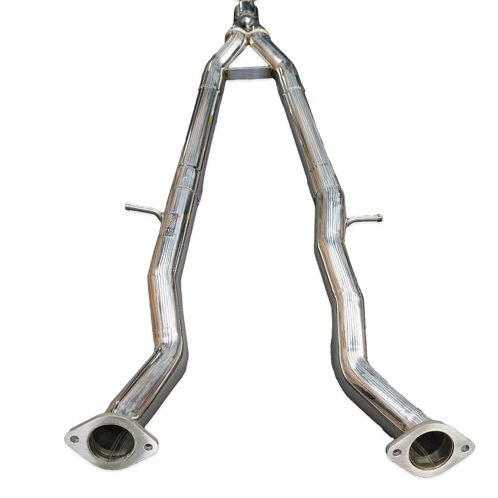 2.5" to 3" Y-Pipe Kit Stainless Steel for 2016-2023 Infiniti Q50 V37 V6 3.0L Twin Turbo - Bull Boost Performance