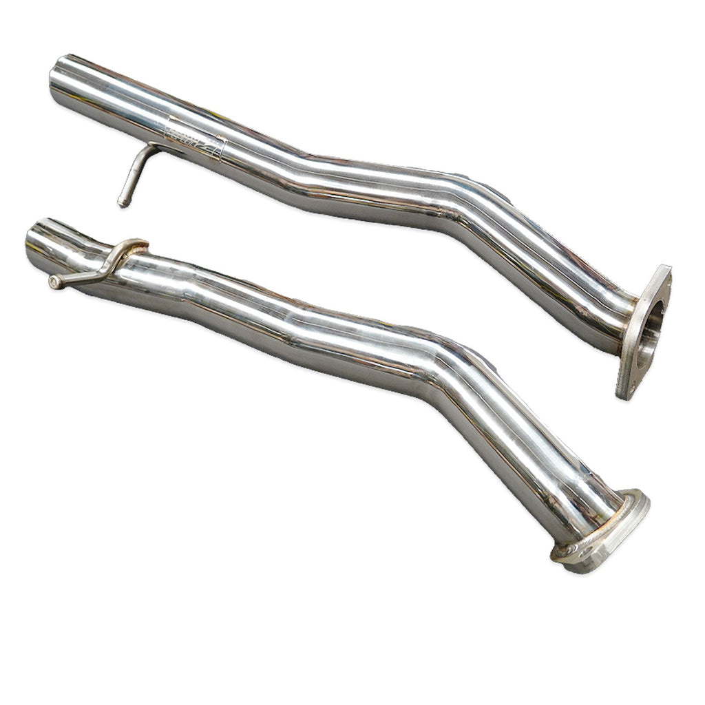 2.5" to 3" Y-Pipe Kit Stainless Steel for 2017-2022 Infiniti Q60 CV37 V6 3.0L Twin Turbo - Bull Boost Performance