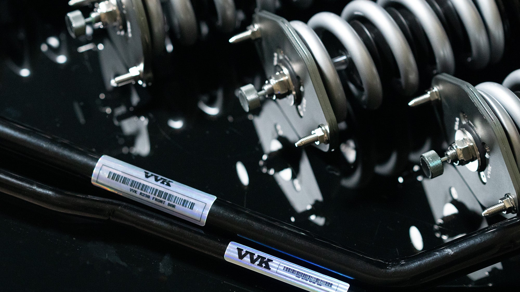 Mercedes SL500 R230 Coilover Conversion Kit with Adjustable Sway Bars and Power Steering By SLR Speed