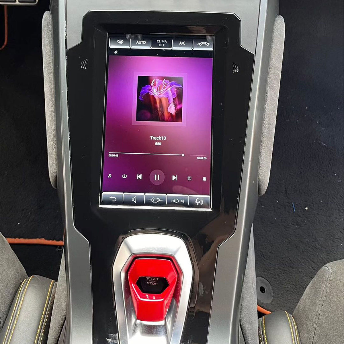 10.4” Android 13 Car Radio Head Unit for Lamborghini Huracan EVO STO by Stratec Systems