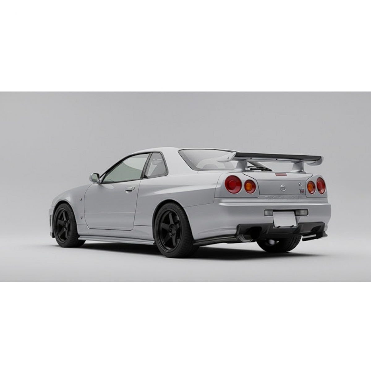 GTR Style Rear Bumper for Nissan Skyline R34 GTT GT by Stratec Systems